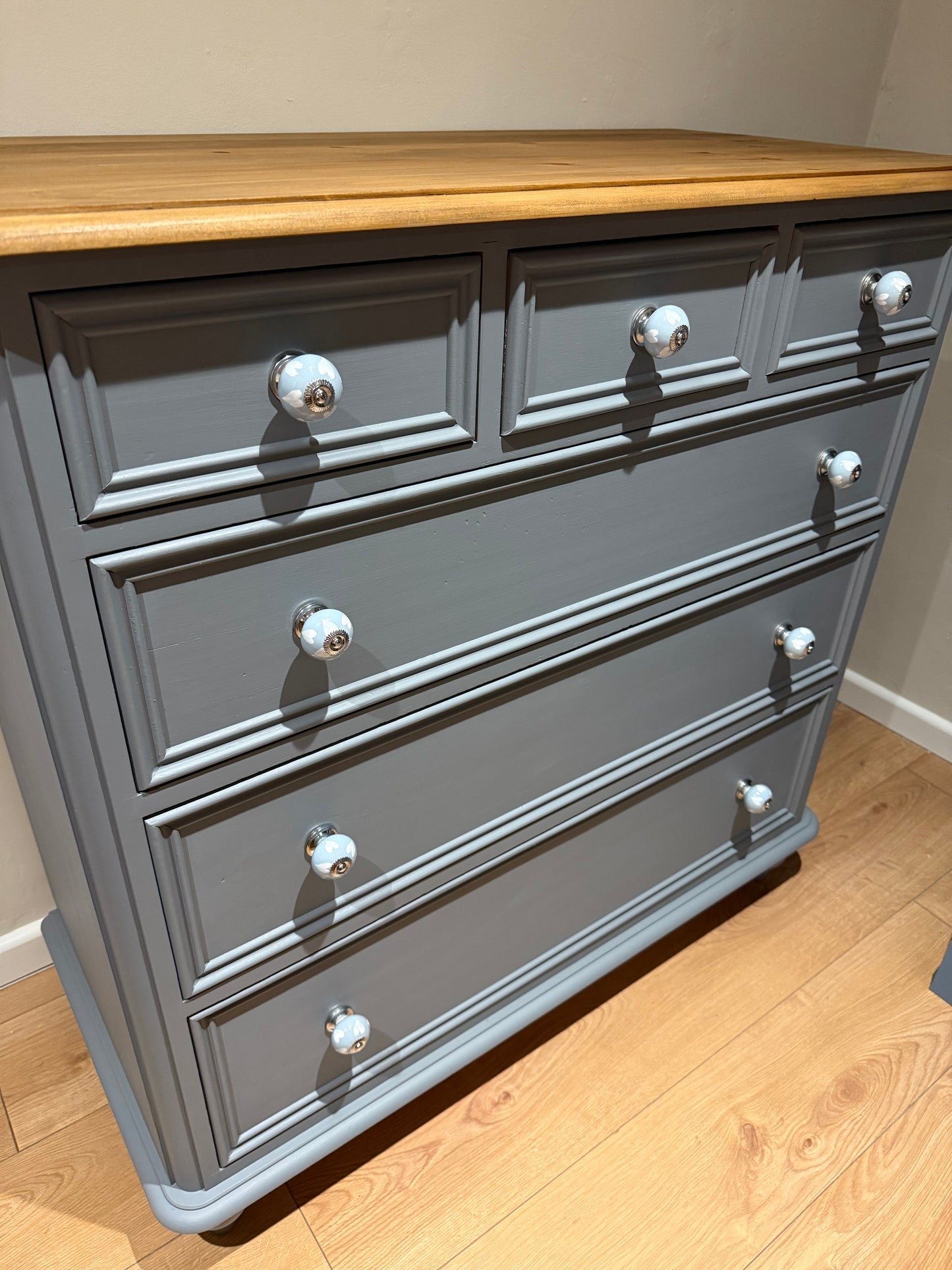 Solid Pine Chest of Drawers