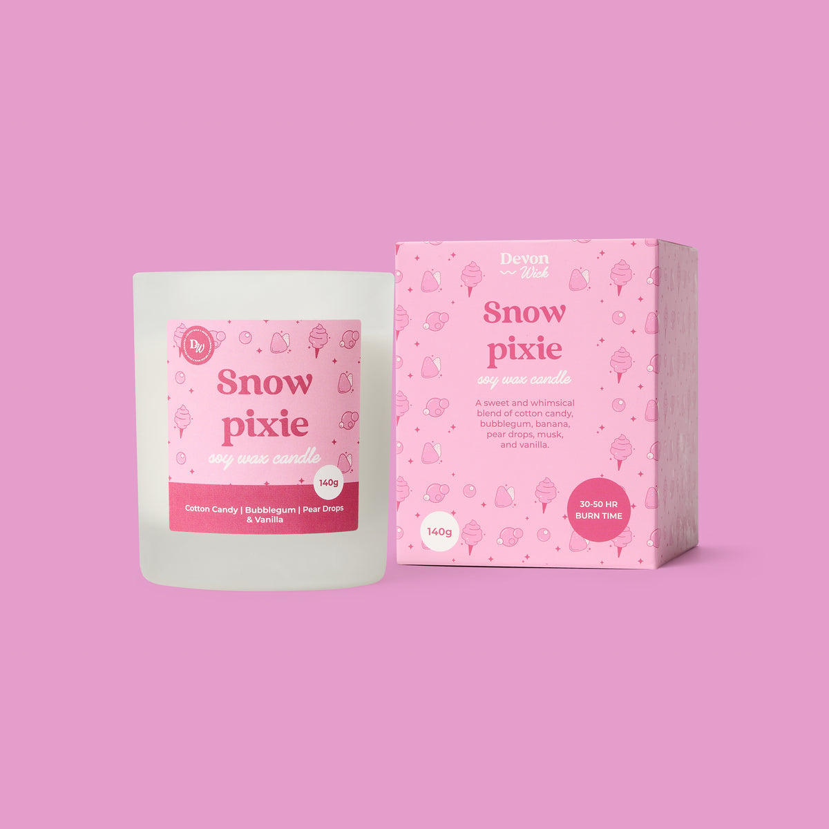 Snow Pixie Soy Wax Candle