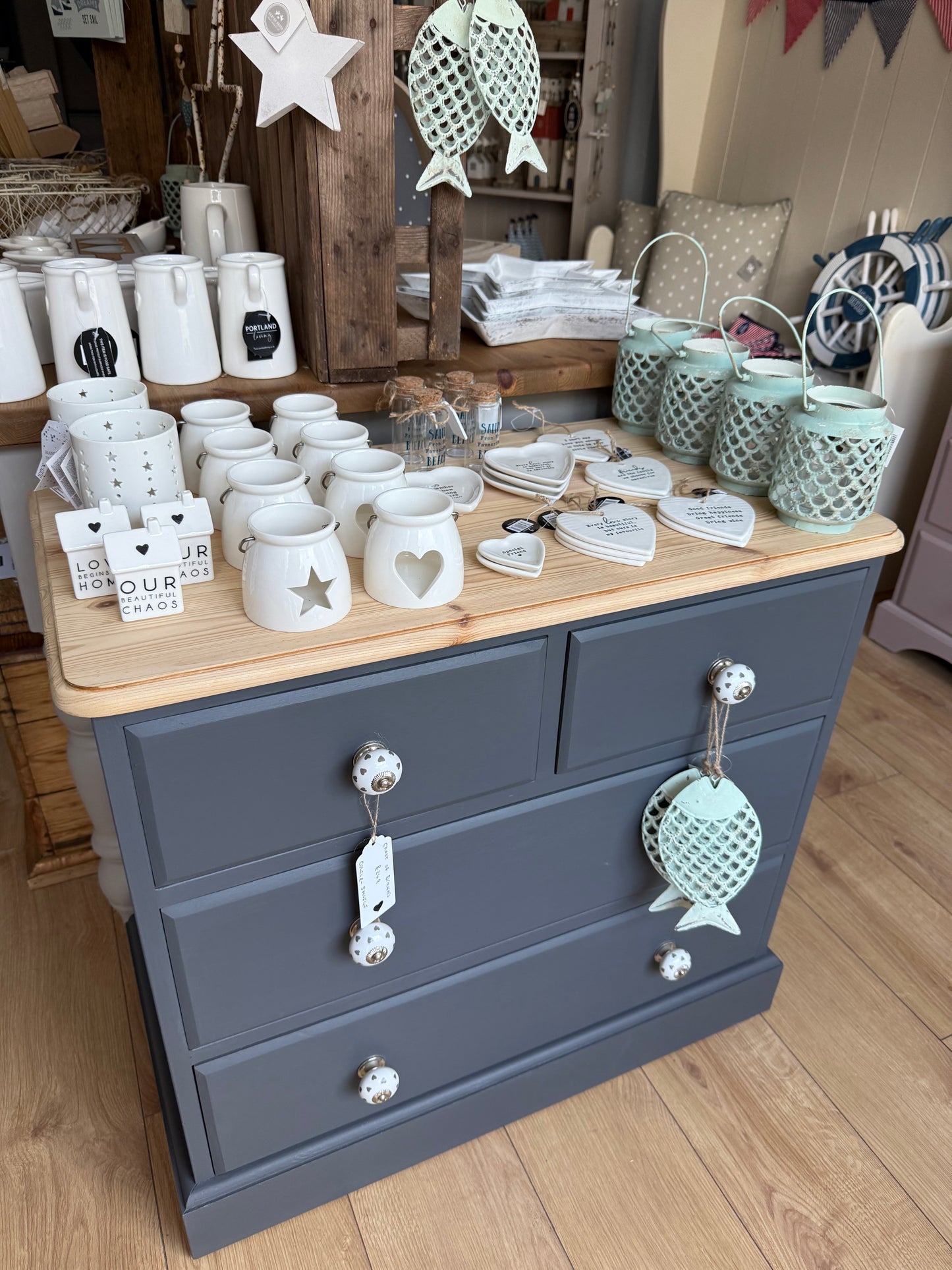 Solid Pine Chest of Drawers