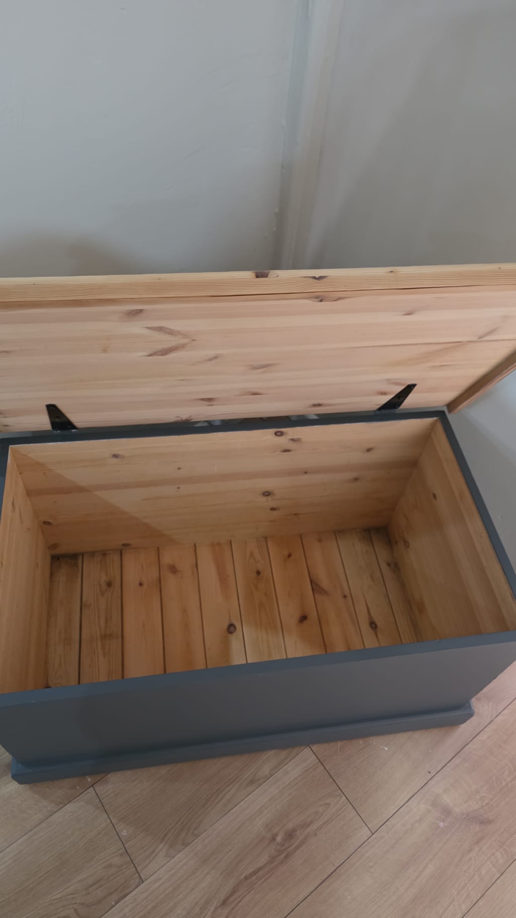 Solid Pine Blanket Box
