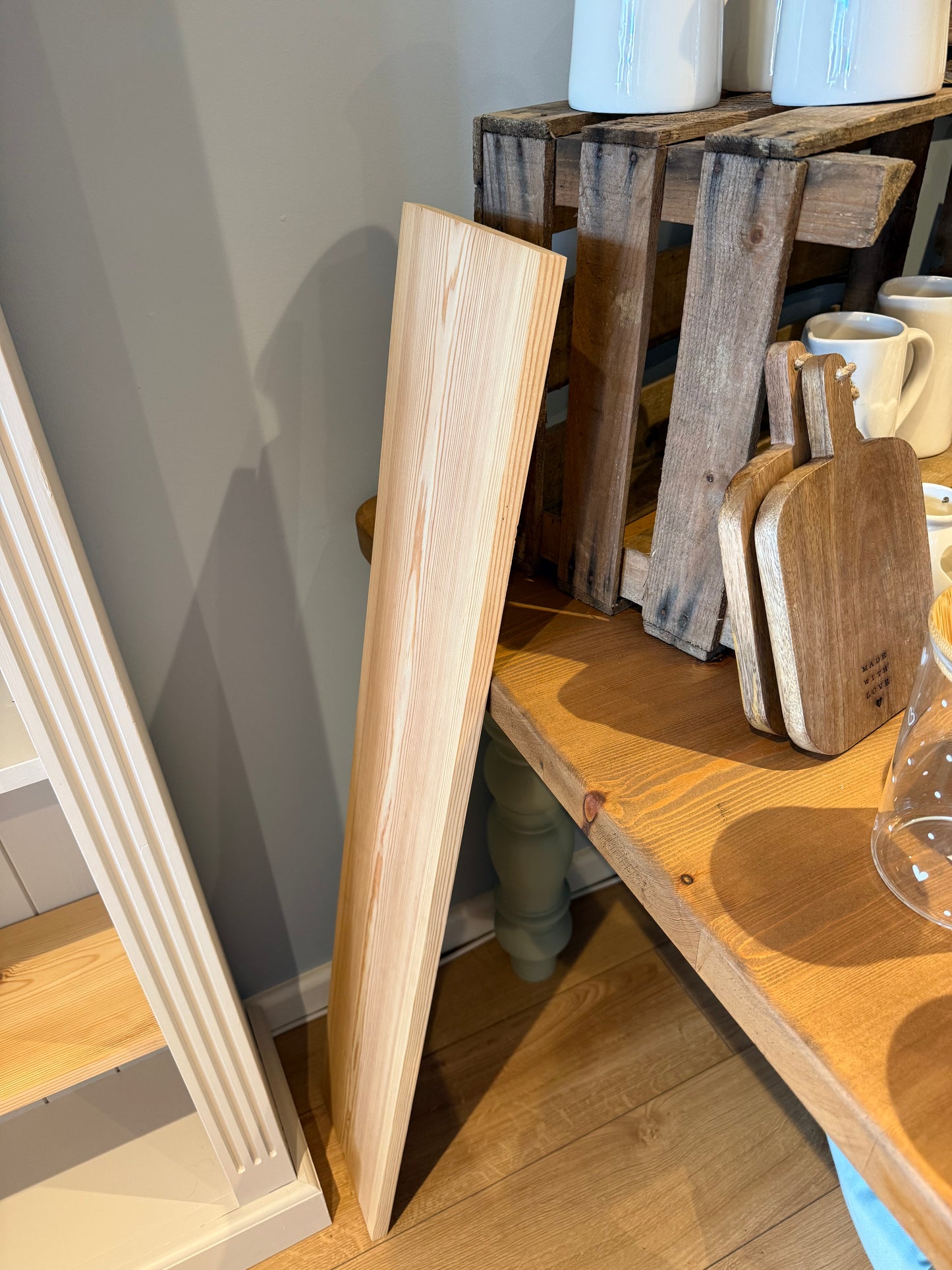 Large Solid Pine Bookcase