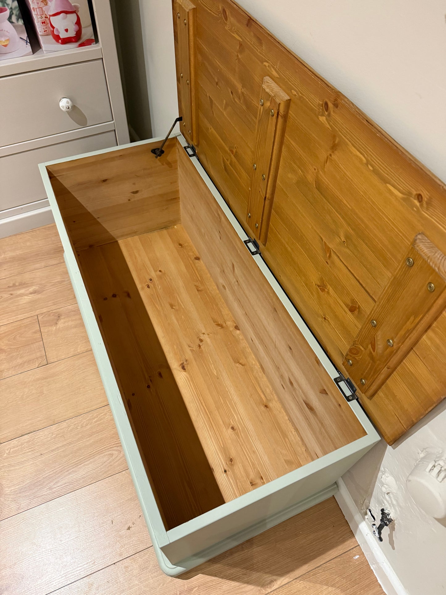 Solid Pine Blanket Box