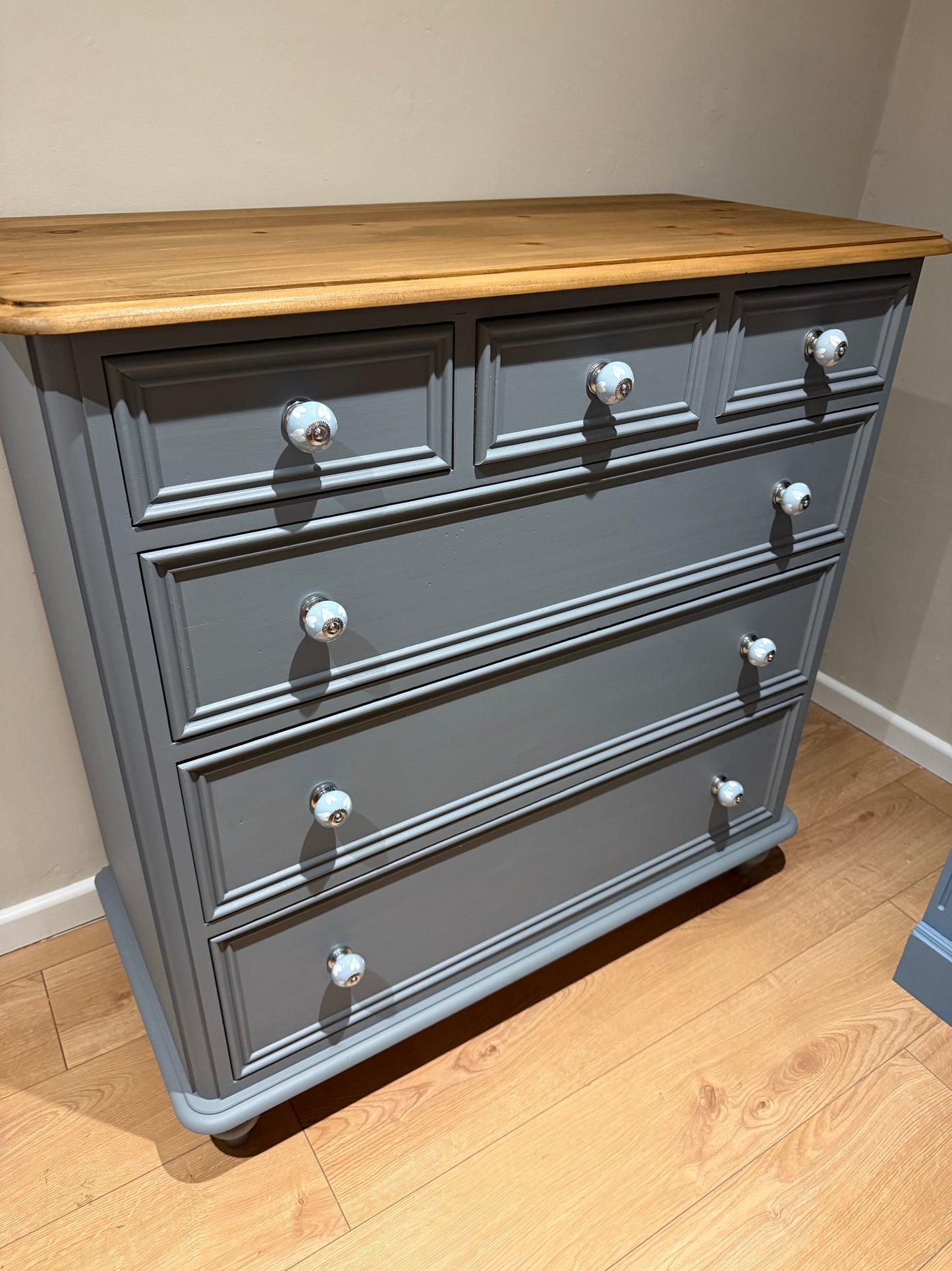 Solid Pine Chest of Drawers