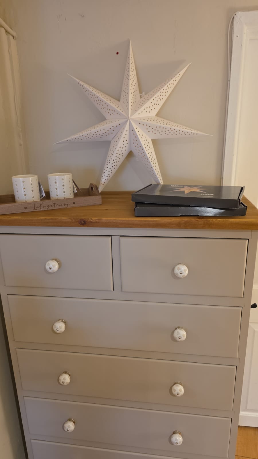 Solid Pine Large Chest of drawers