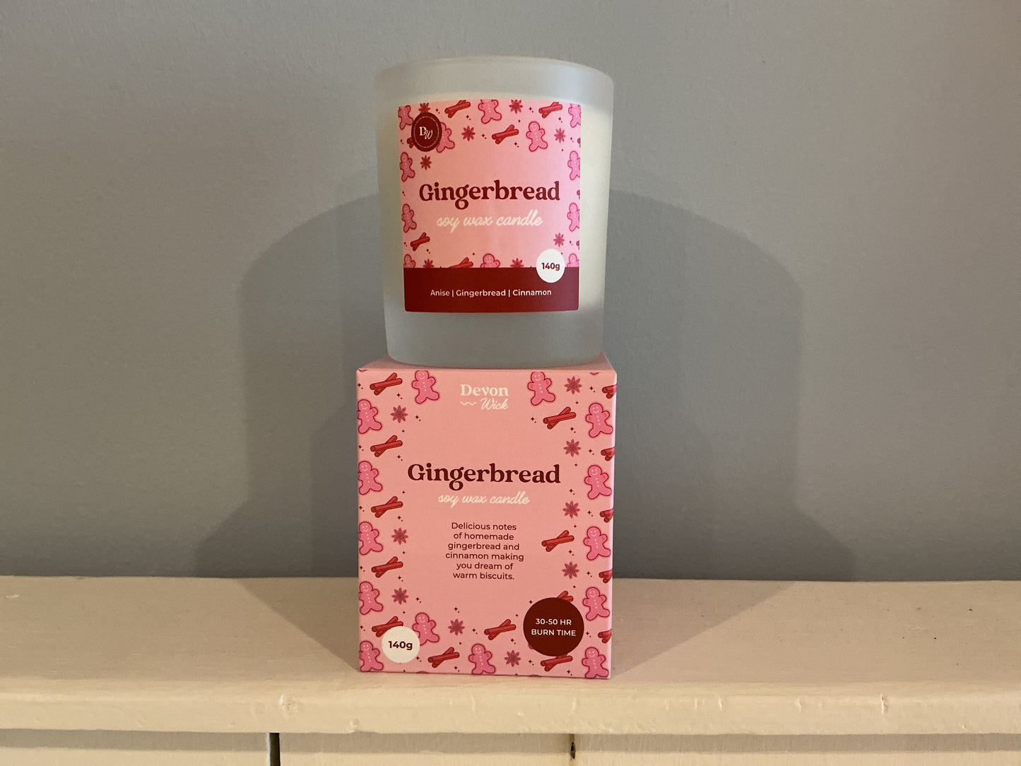 Gingerbread Soy Wax Candle