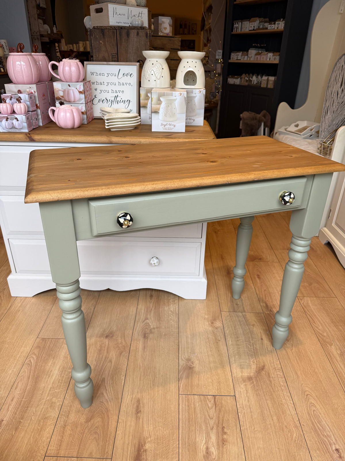 Solid Pine Console Table