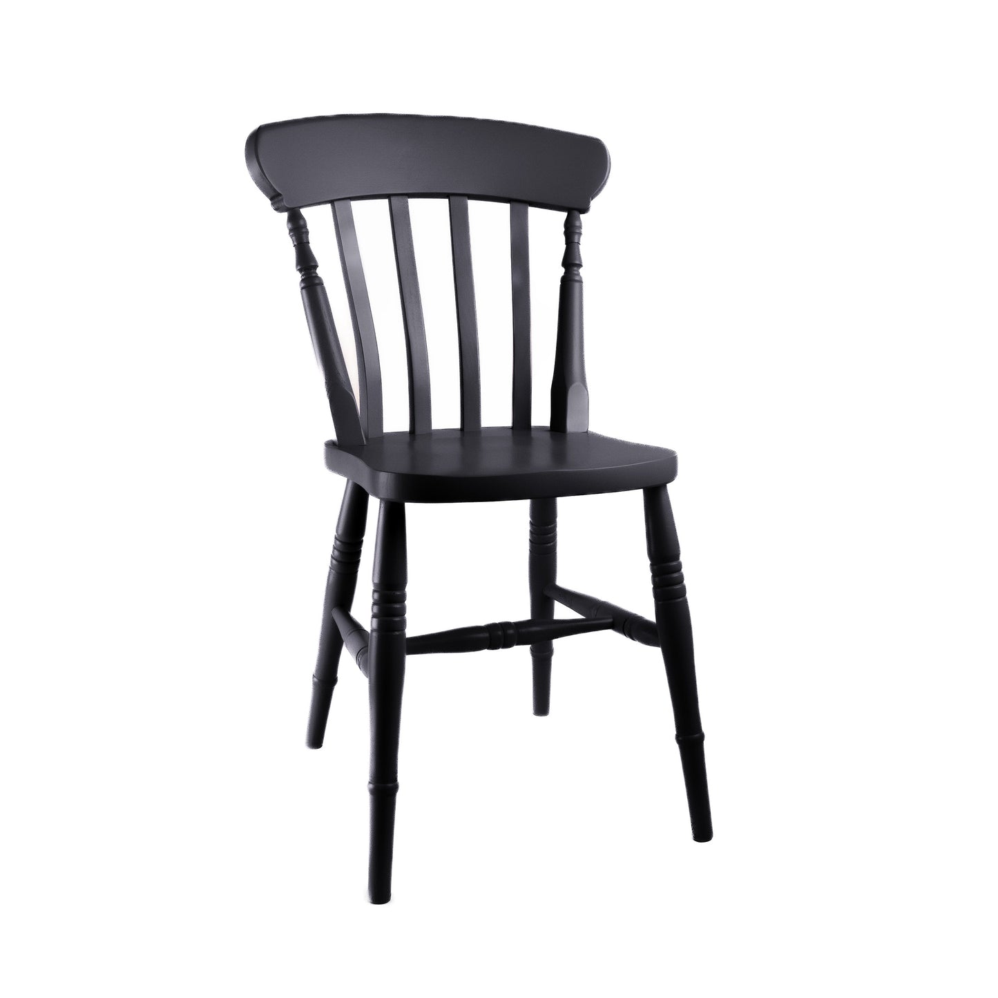 Farmhouse Slat Back Chair (Painted)