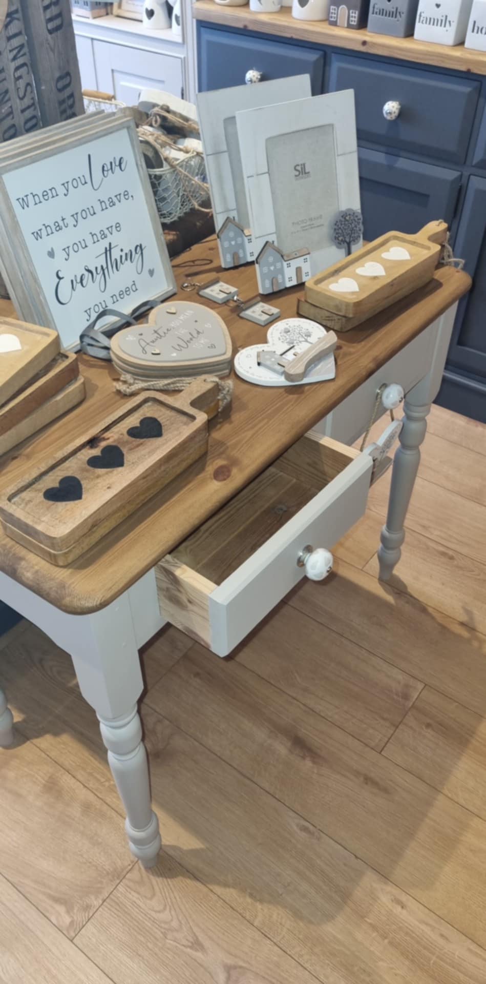 Solid Pine Console Table