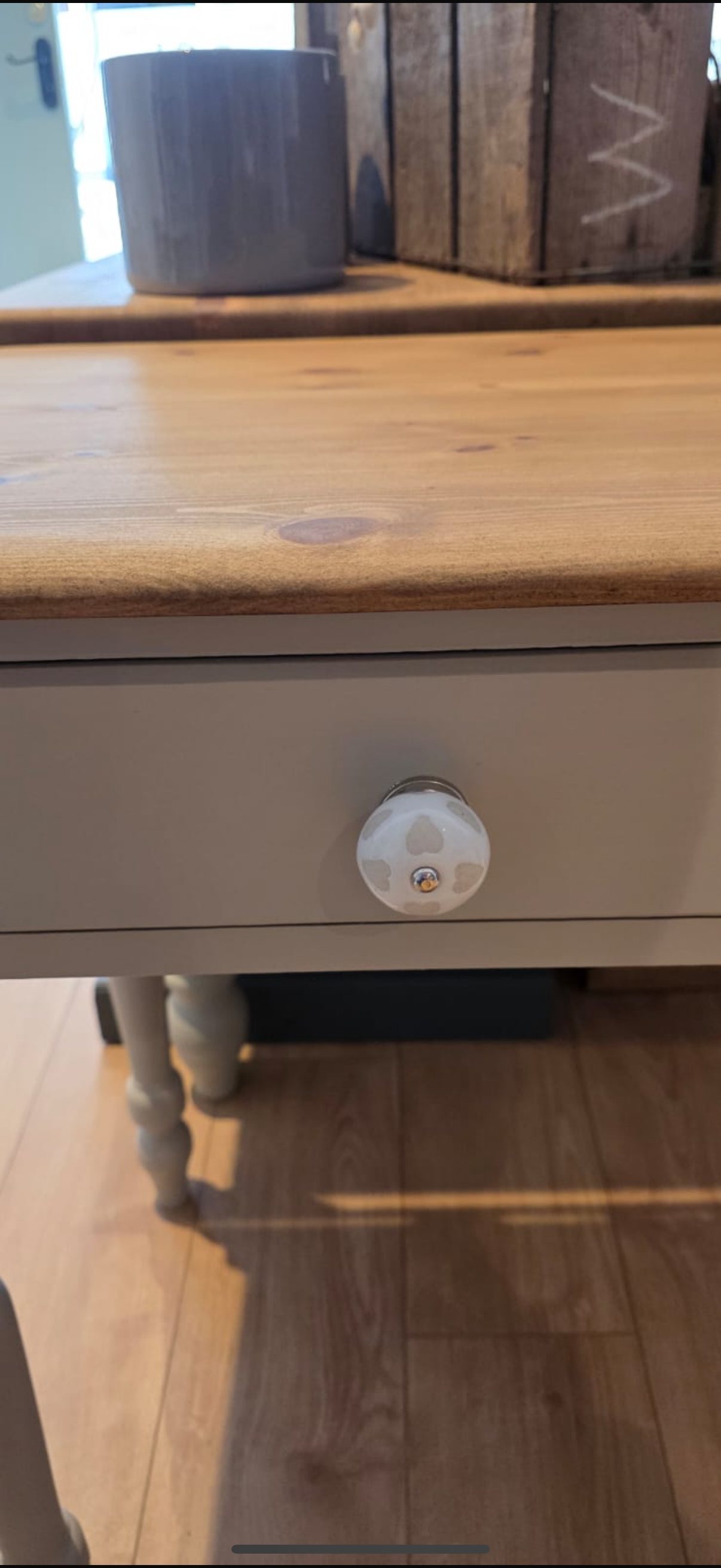 Solid Pine Console Table