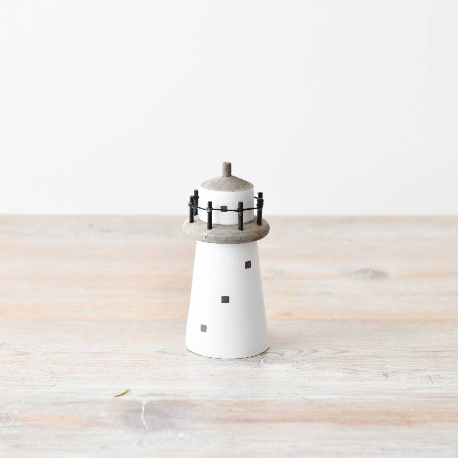 White Light House Deco, 11cm