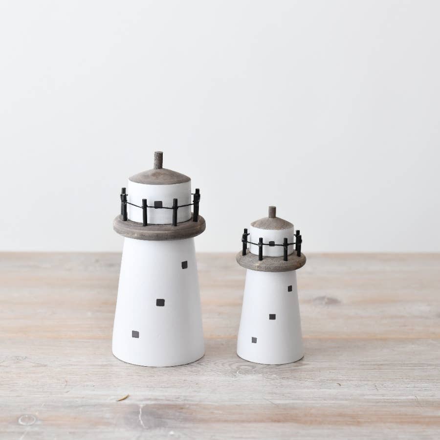White Light House Deco, 11cm