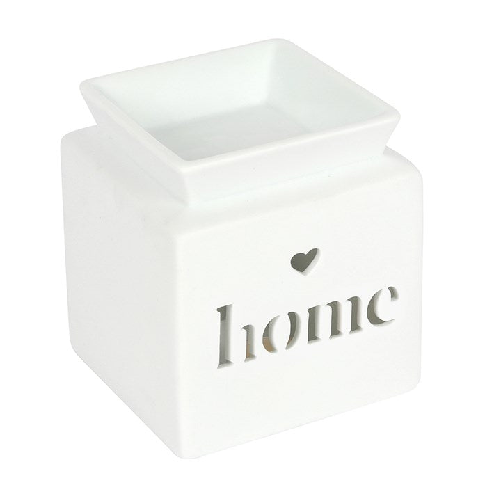 WHITE HOME WAX BURNER