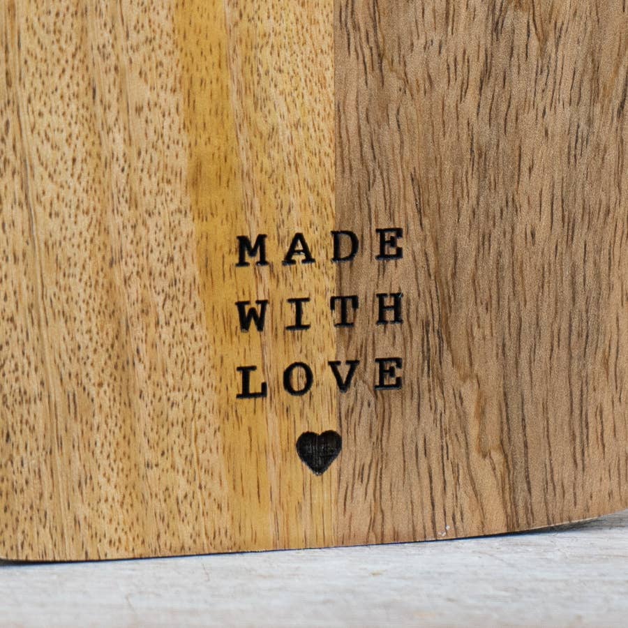 Made with Love Chopping Board, 25cm