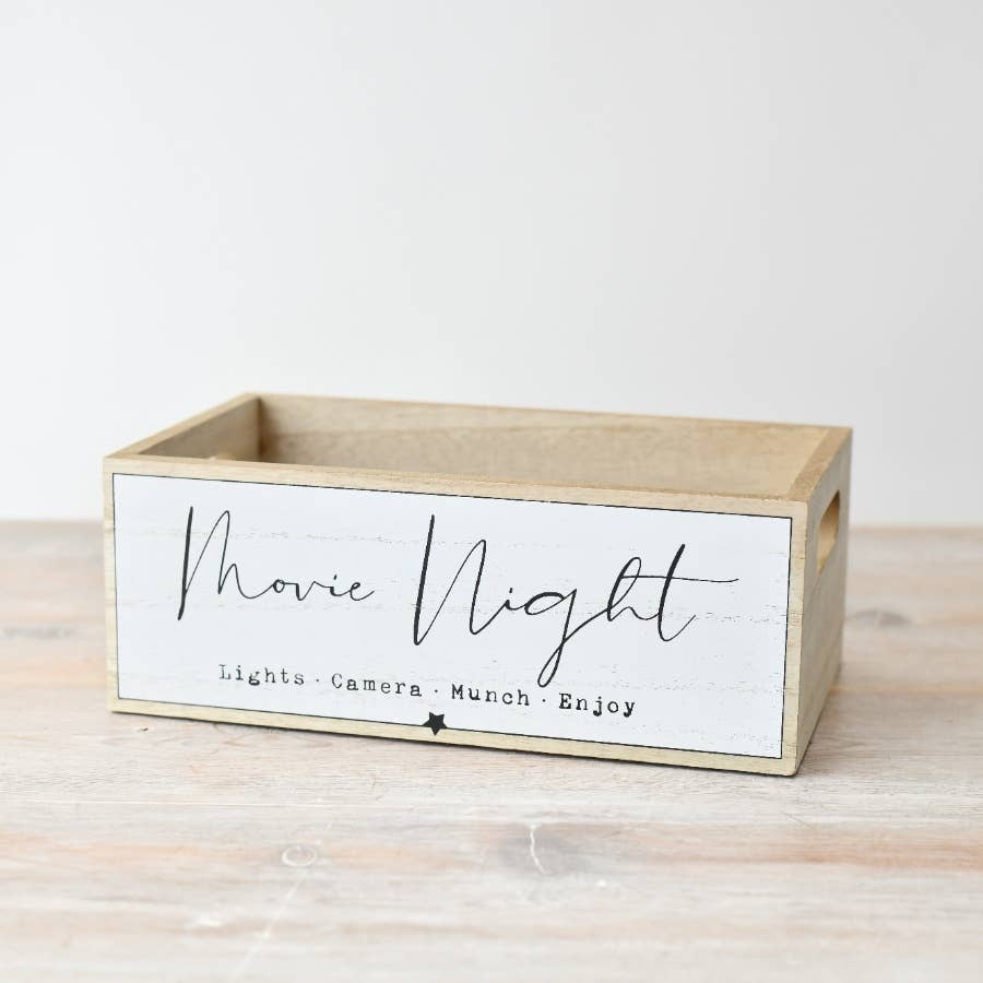 Movie Night Snack Crate, 24cm
