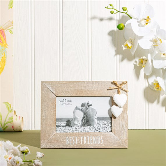 Best Friends Heart Frame