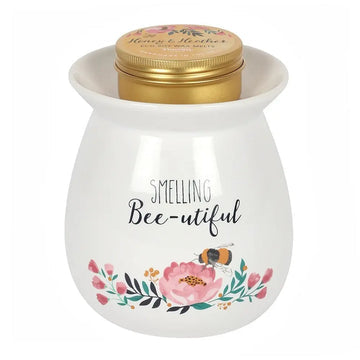 Large Smelling Bee-utiful Wax Melt Burner Set