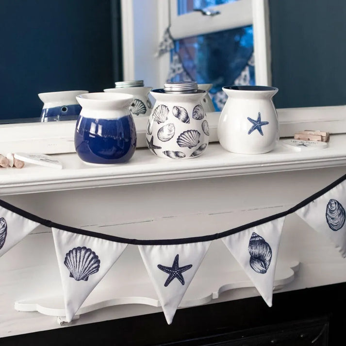 Nautical Seashell Fabric Bunting