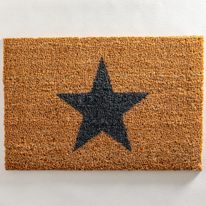 Star Grey Doormat