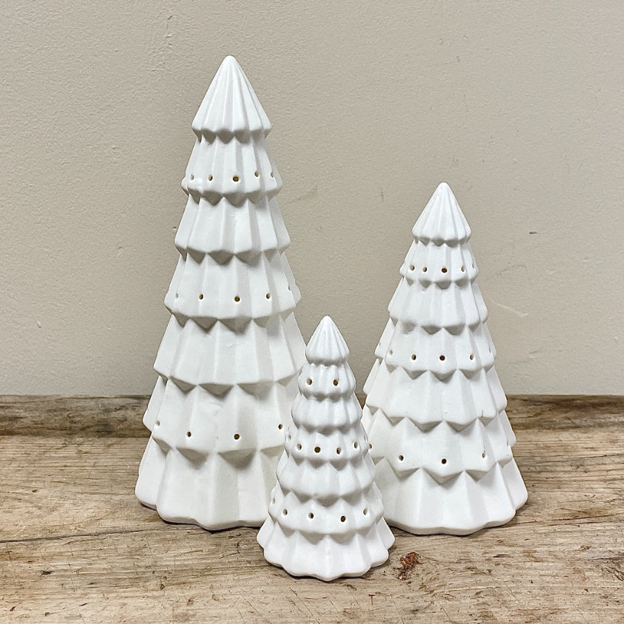 Ceramic Led Tree, 11cm