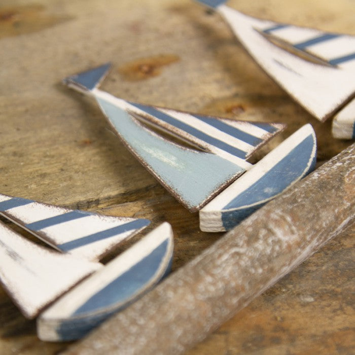 Hanging 3 Sailboats/Seagulls
