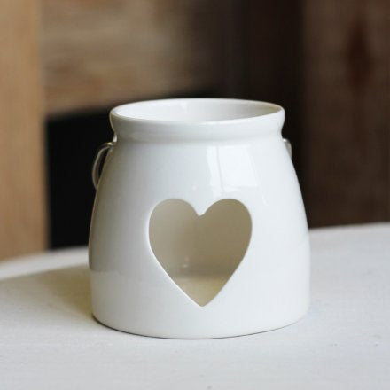 Cut out Heart T Light Holder