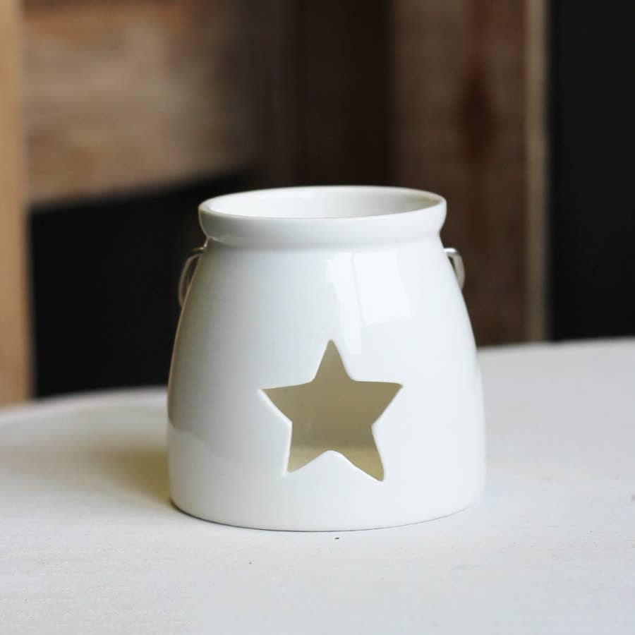 Cut Star T-Light Holder