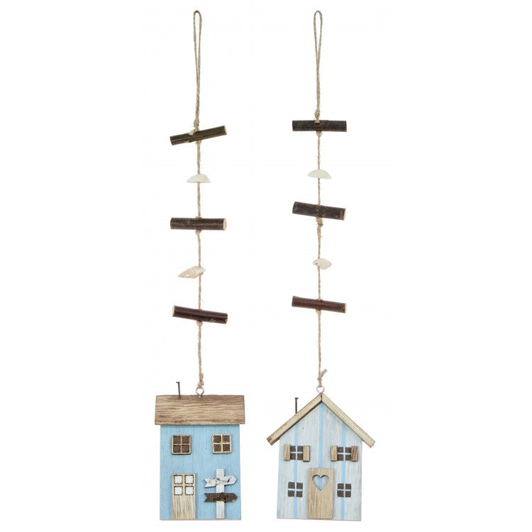 Wooden House Mobile