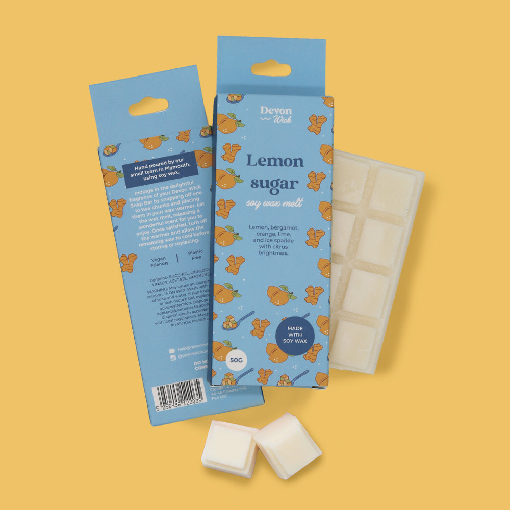 Lemon Sugar Snap Bar Wax Melts