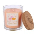 PUMPKIN PIE CANDLE WITH CORK LID