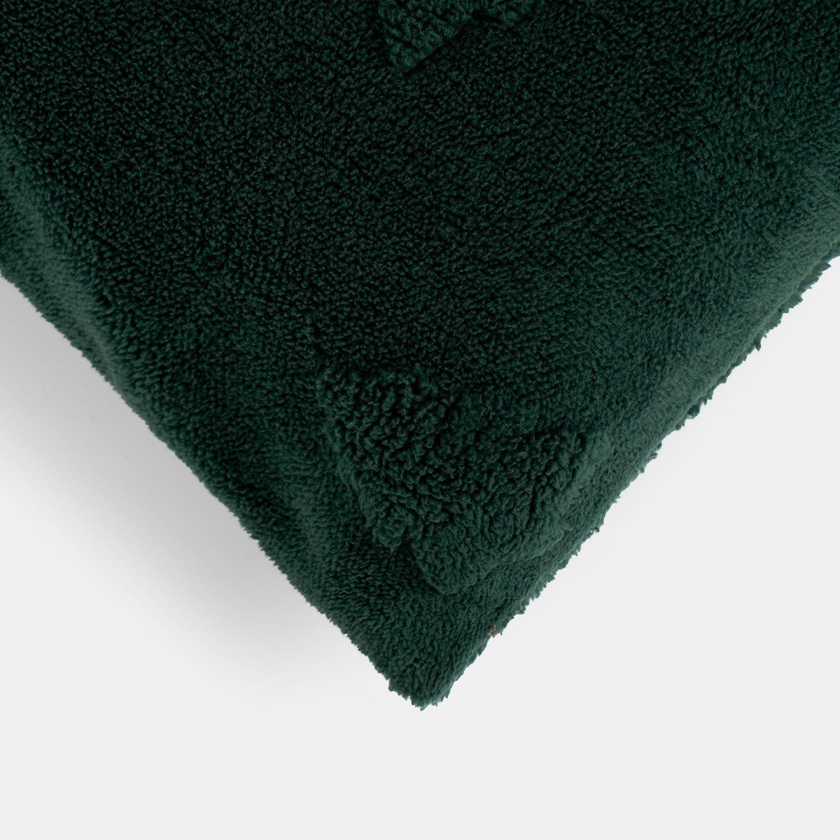 Tufted Winter Tree Cushion- Green