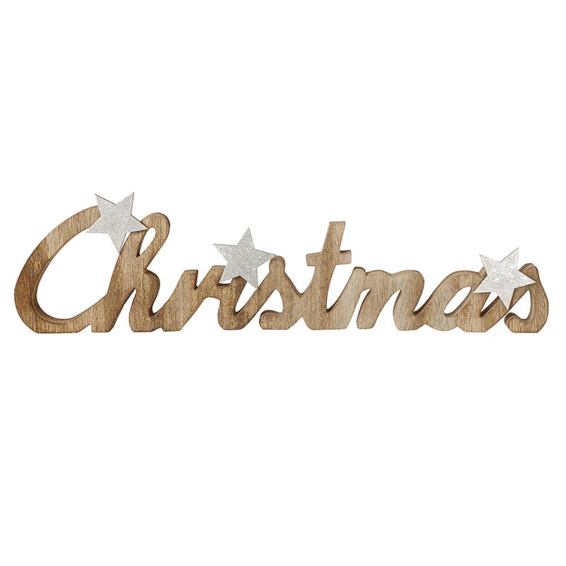 Wooden Christmas Sign