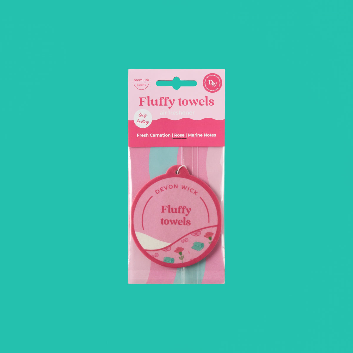 Fluffy Towels Car Air Freshener