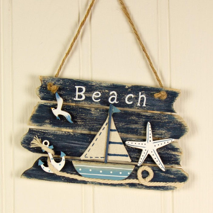 Beach Hanging Sign