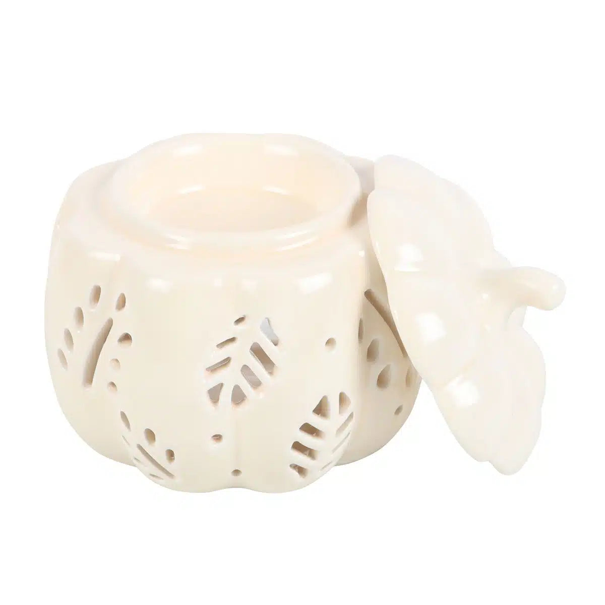 Off White Autumn Leaves Pumpkin Oil/Wax Melt Burner