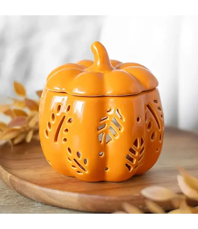 Orange Autumn Leaves Pumpkin Oil/Wax Melt Burner