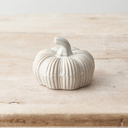 Rustic Ceramic Pumpkin
