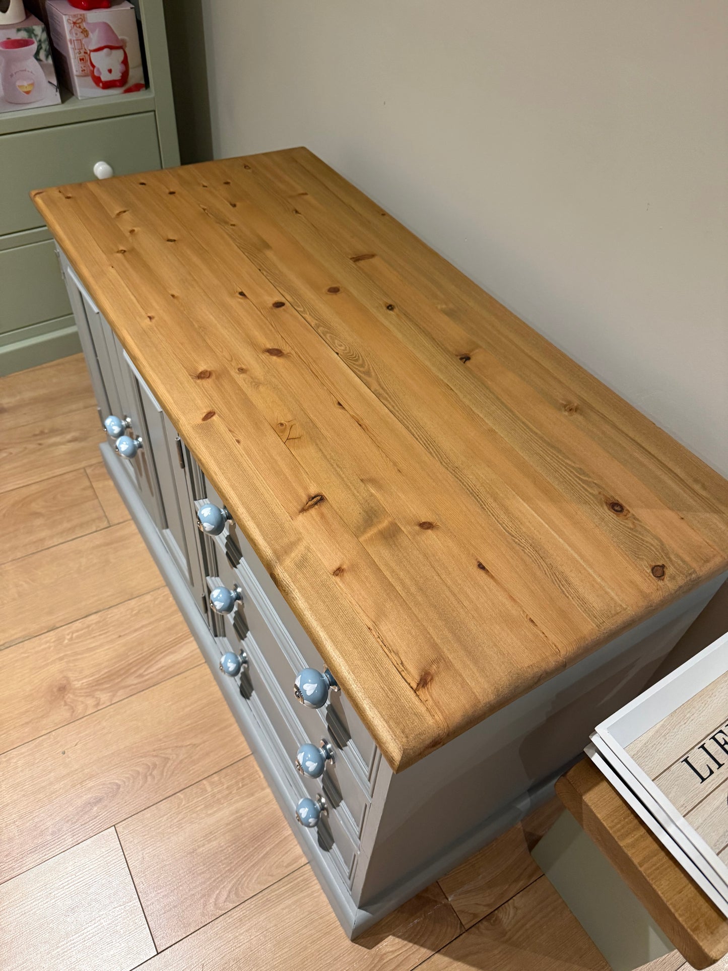 Solid Pine TV unit