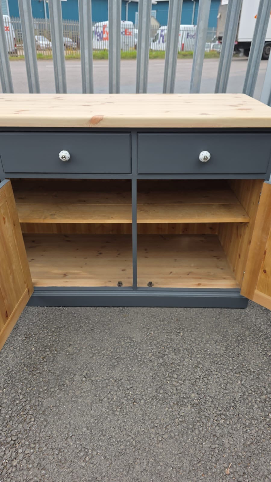 Solid Pine Large Sideboard