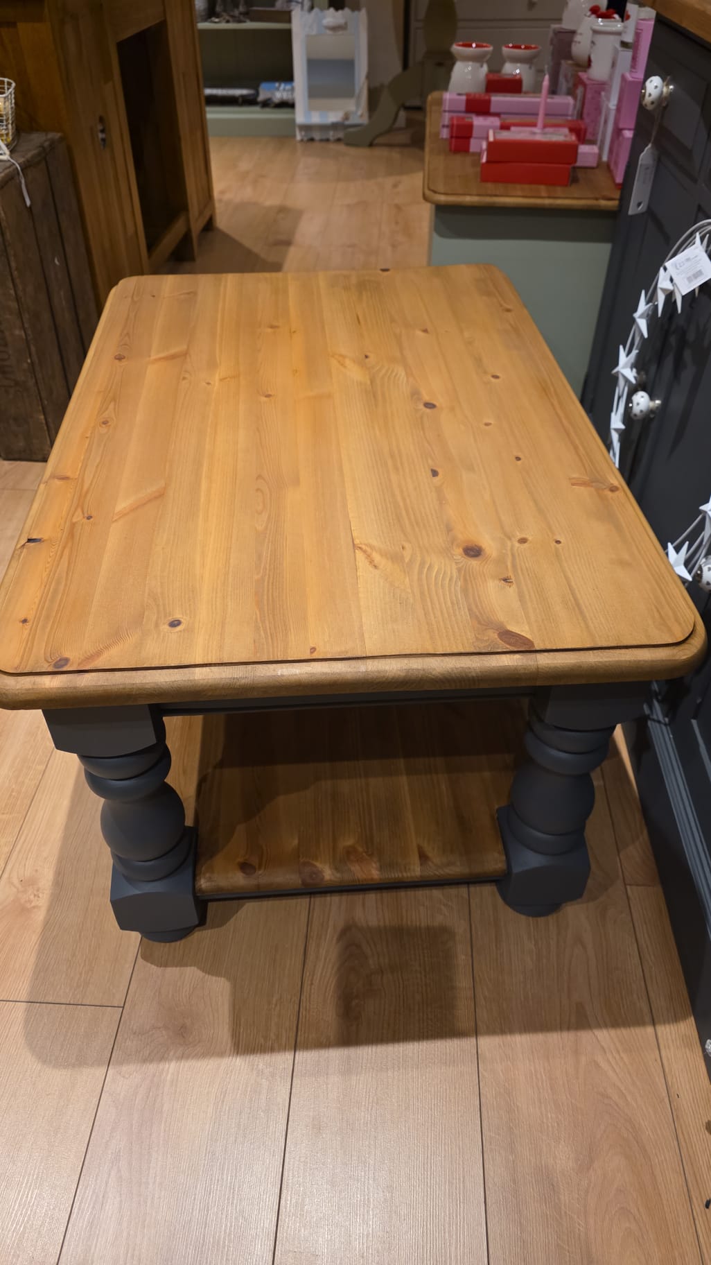 Solid Pine Chunky Coffee Table