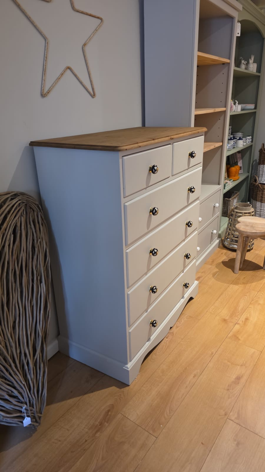 Solid Pine Chest of Drawers