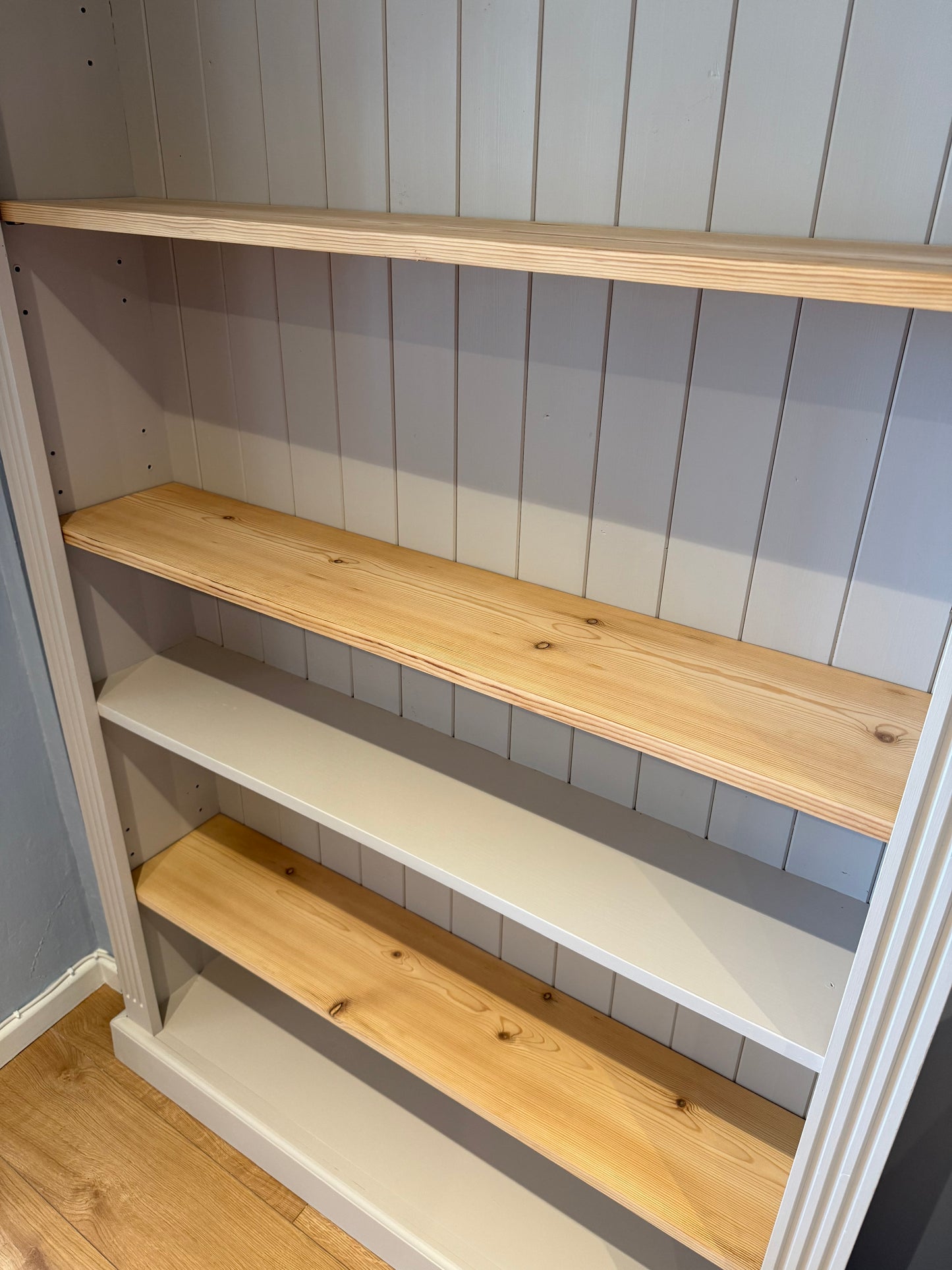 Large Solid Pine Bookcase