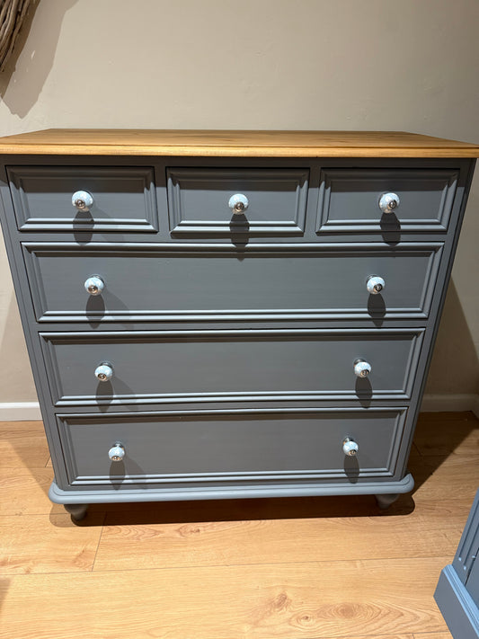 Solid Pine Chest of Drawers