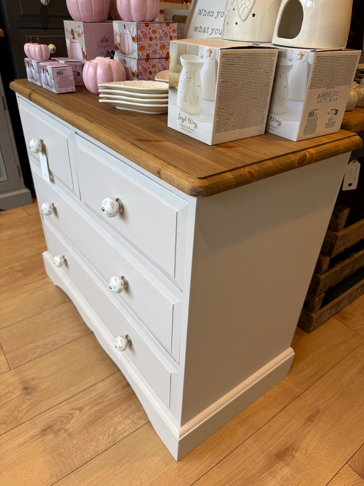 Solid Pine Chest of Drawers