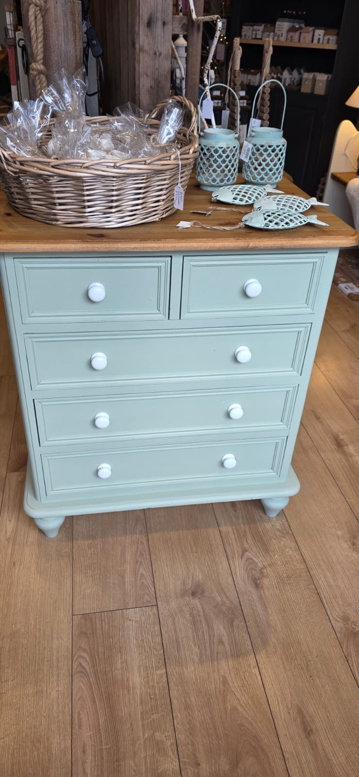 Solid Pine Chest of Drawers
