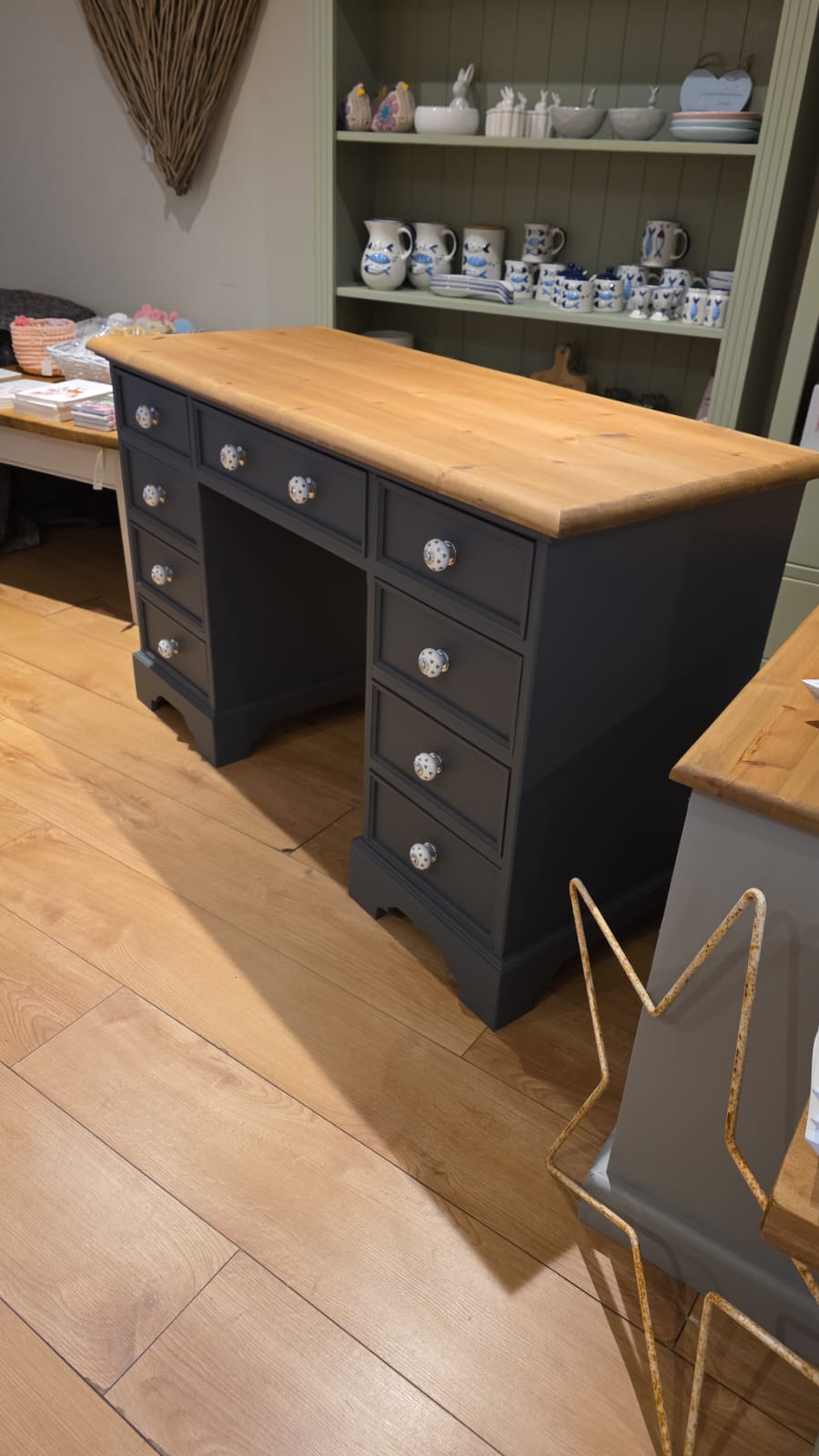 Solid Pine Dressing Table/Desk