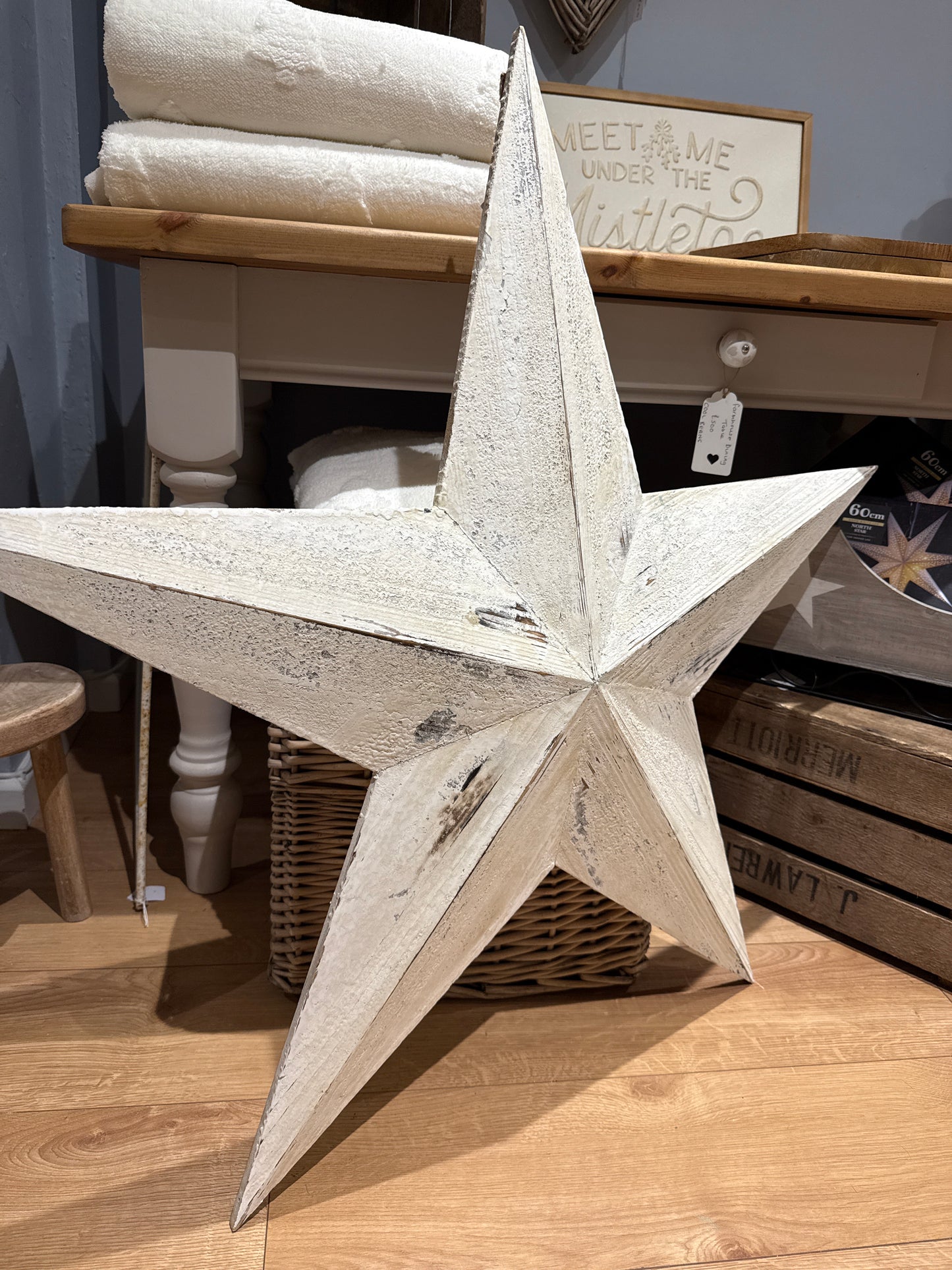 Very Large Wooden Star