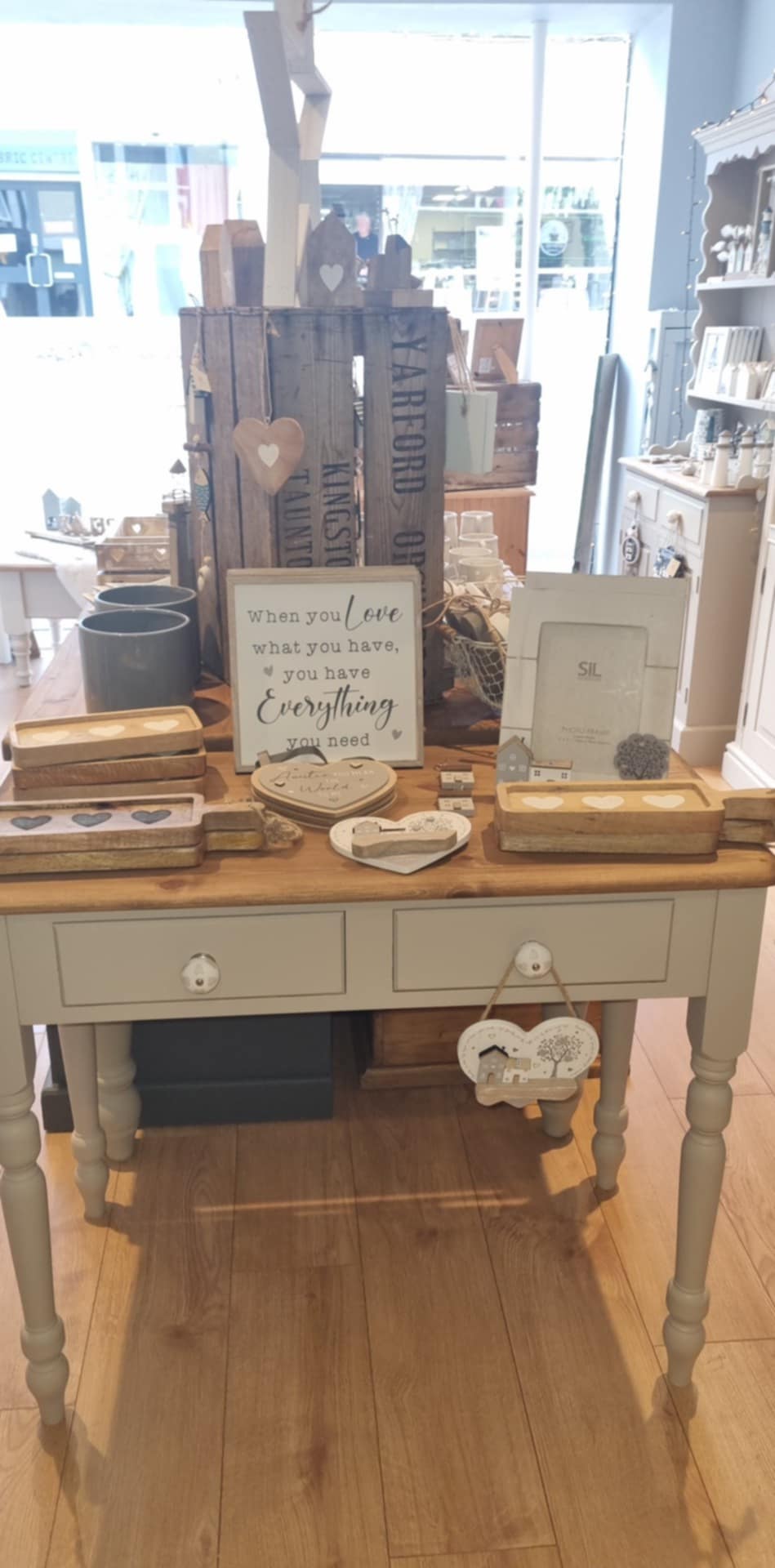 Solid Pine Console Table