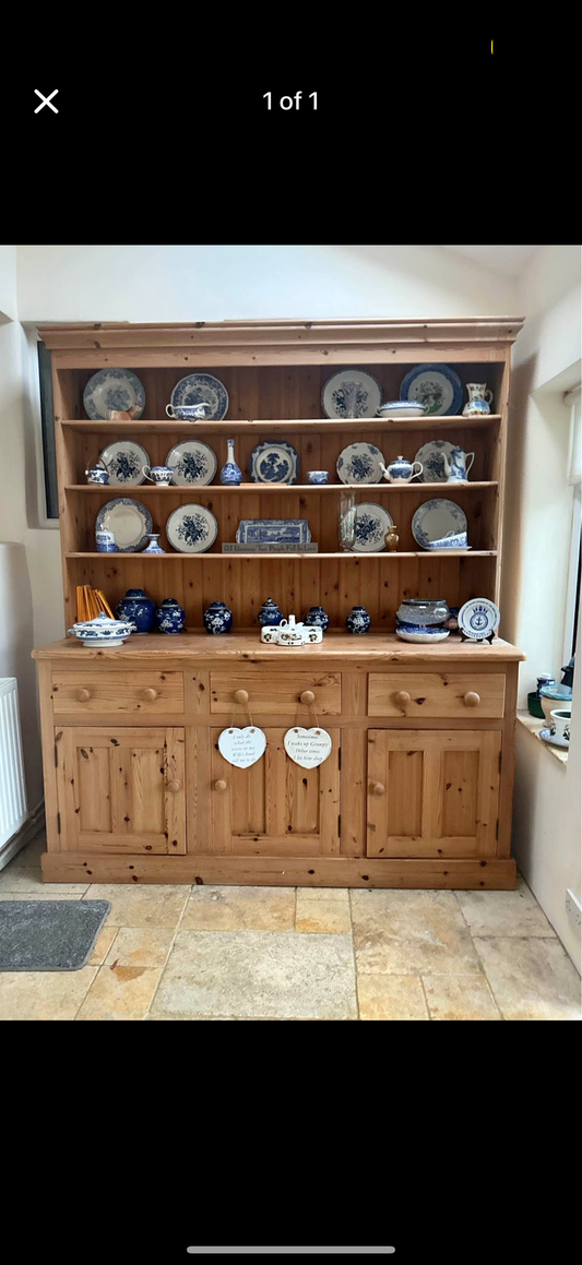 Large Solid Pine Dresser (Painted)