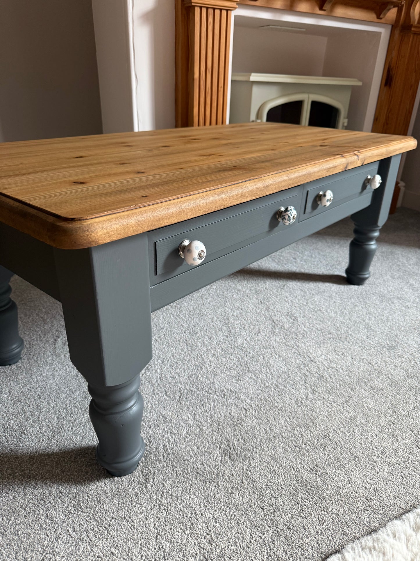 Solid Pine Coffee Table