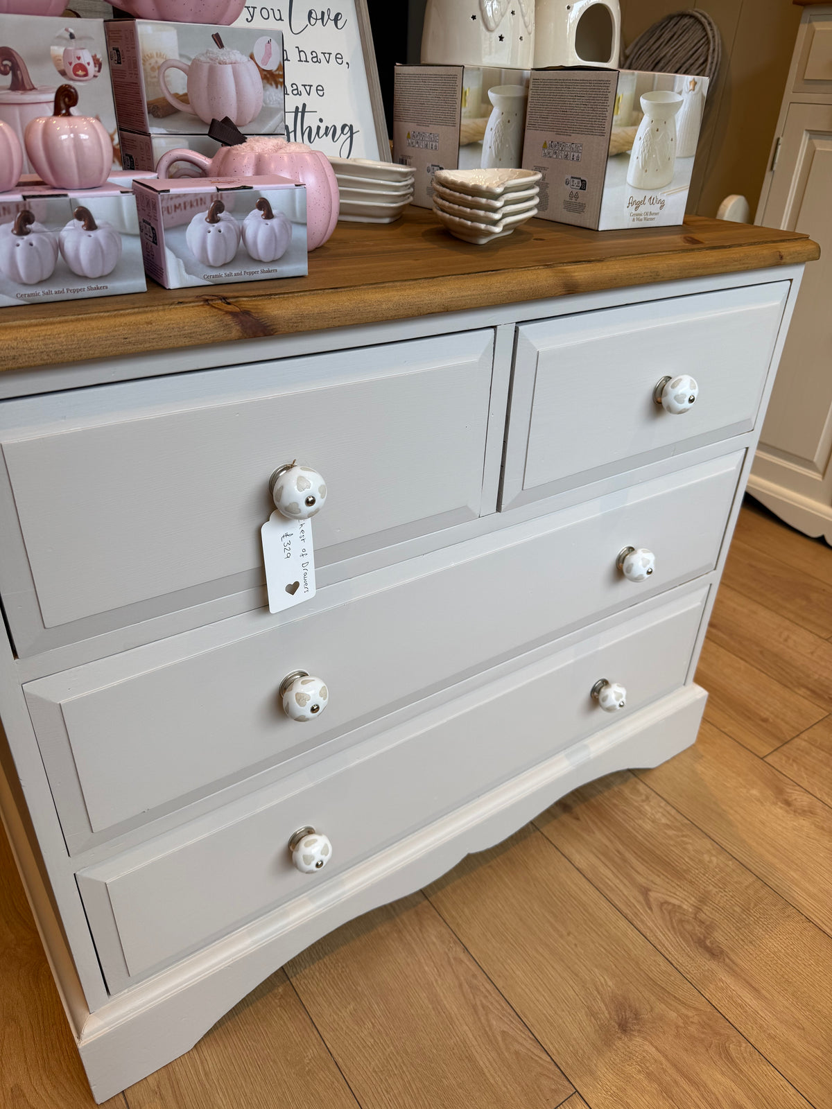 Solid Pine Chest of Drawers